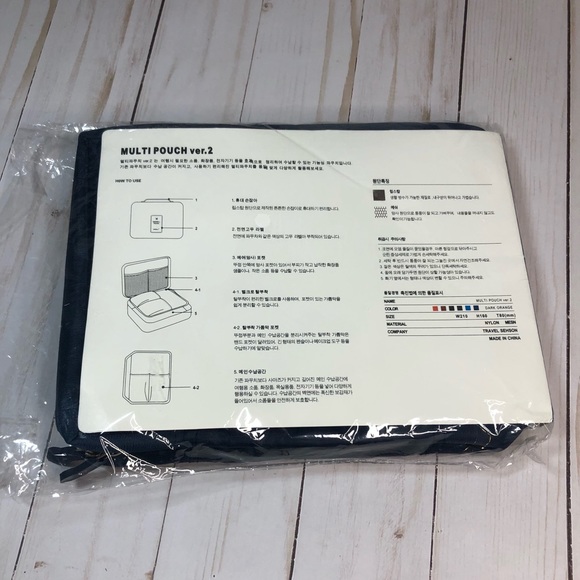 Travel Season Toiletry Travel Bag in Navy or Teal - Picture 14 of 16